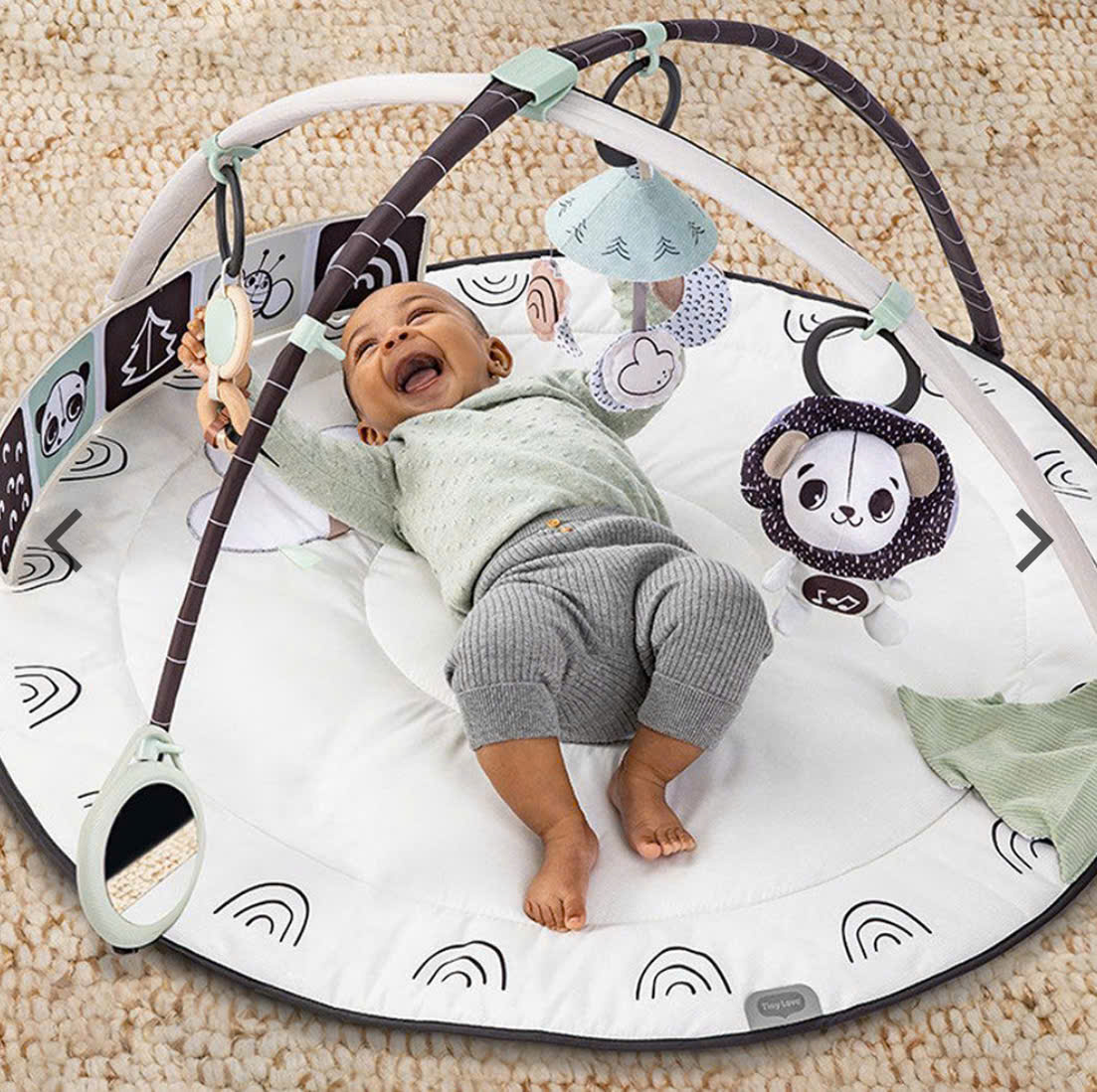 Thảm chơi Tiny Love Classic Gymini Black & White Decor 1 Z7111564994924 Bb2666b2444afb294a6af9fd37f4c266